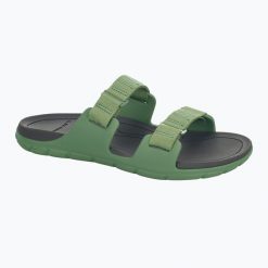 Klapki męskie Lizard Way Slide. Zielone klapki LIZARD, z materiału. Za 84.62 zł.