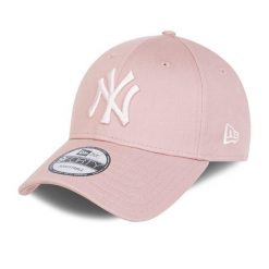 Czapka z daszkiem New Era MLB New York Yankees. Białe czapki z daszkiem New Era, bez wzorów, z bawełny. Za 163.00 zł.