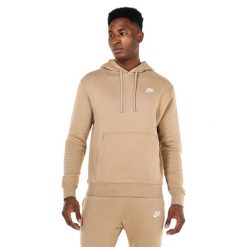Bluza Z Polaru Dla Dorosłych Unisex Sportswear Club. Brązowe bluzy Nike, m, bez wzorów, z polaru, bez kaptura. Za 366.99 zł.