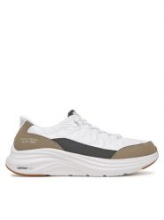 Skechers Sneakersy Contour Foam-Cozy Fit 232619/WTP Biały. Białe buty sportowe casual Skechers, bez wzorów, z materiału, bez zapięcia. Za 319.99 zł.