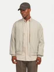 Jack & Jones Kurtka bomber Echarge 12268608 Beżowy Regular Fit. Brązowe kurtki Jack & Jones, m, bez wzorów, z syntetyku, bez kaptura. Za 179.99 zł.