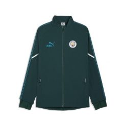 Męska kurtka dresowa Manchester City KING Ultimate Anthem PUMA. Niebieskie kurtki Puma, m, bez wzorów, z dresówki, bez kaptura. Za 509.00 zł.