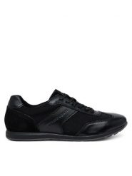 Bugatti Sneakersy 315-A9Q11-4000-1000 Czarny. Czarne buty sportowe casual Bugatti, bez wzorów, ze skóry, bez zapięcia. Za 279.99 zł.