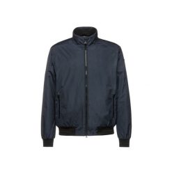 Kurtka Geox Vincit. Niebieskie kurtki Geox, s, bez wzorów, z materiału, bez kaptura. Za 649.99 zł.