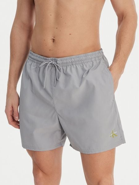 Calvin Klein Swimwear Szorty kąpielowe LV00N61045 Szary. Szare kąpielówki Calvin Klein Swimwear, m, bez wzorów, z syntetyku. Za 249.99 zł.