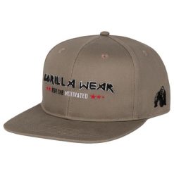 Wayne Snapback Czapka - Brązowy. Brązowe czapki z daszkiem GORILLA WEAR, na wiosnę, bez wzorów. Za 145.00 zł.