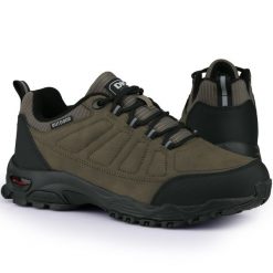 Buty męskie turystyczne DK WALKER. Czarne buty sportowe casual DK, bez wzorów, bez zapięcia. Za 159.00 zł.