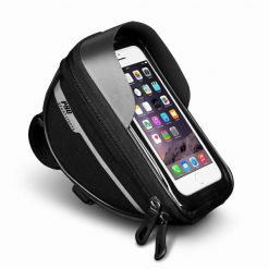 Torba na kierownicę rowerową z odłączanym uchwytem na telefon Czarny. Czarne torby na ramię PRO SPORT LIGHTS, bez wzorów, na ramię, bez dodatków. Za 99.00 zł.