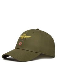 Aeronautica Militare Czapka z daszkiem 261HA1100UCT02848 Zielony. Zielone czapki z daszkiem Aeronautica Militare, bez wzorów, z bawełny. Za 189.99 zł.