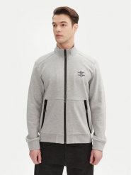 Aeronautica Militare Bluza 251FE1986F581 Szary Regular Fit. Szare bluzy Aeronautica Militare, m, bez wzorów, z bawełny, bez kaptura. Za 589.99 zł.