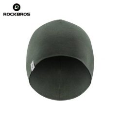 Czapka rowerowa, do biegania, sportowa, pod kask, elastyczna ROCKBROS wełna. Zielone bielizna termoaktywna ROCKBROS, na zimę, l, bez wzorów, z elastanu, bez ramiączek, do biegania. Za 42.99 zł.