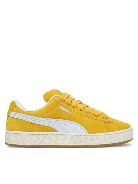 Puma Sneakersy Suede Xl 395205 67 M Złoty. Żółte buty sportowe casual Puma, bez wzorów, ze skóry, bez zapięcia. Za 259.99 zł.