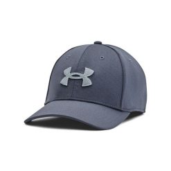 Czapka Under Armour Blitzing. Szare czapki z daszkiem Under Armour, bez wzorów, z materiału. Za 115.40 zł.