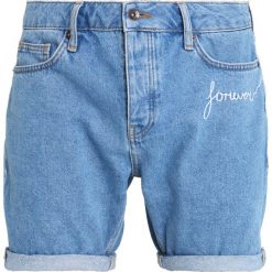 Topman Szorty jeansowe mid blue. Szorty marki Topman, m, z bawełny. W wyprzedaży za 151.20 zł.