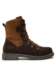 Kimberfeel Trapery Toronto Brązowy. Brązowe trapery Kimberfeel, ze skóry, bez zapięcia. Za 869.99 zł.