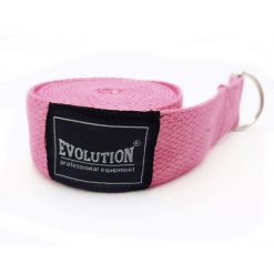 Pasek Pas do jogi Evolution Professional Equipment. Czarne paski EVOLUTION PROFESSIONAL EQUIPMENT, bez wzorów, sportowe. Za 26.50 zł.
