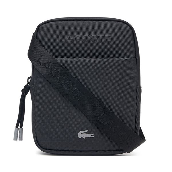 Saszetka Lacoste. Czarne saszetki i nerki LACOSTE, bez wzorów, małe, bez dodatków. Za 344.99 zł.