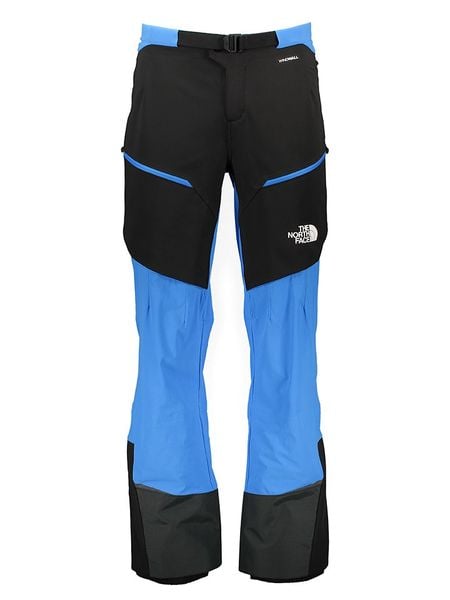 The North Face Spodnie narciarskie "Dawn Turn" w kolorze niebiesko-czarnym rozmiar: XXL. Czarne spodnie narciarskie i snowboardowe The North Face, xxl, bez wzorów, narciarskie. Za 457.95 zł.