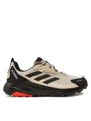 Adidas Trekkingi Terrex Anylander Rain.Rdy IH3547 Beżowy. Brązowe buty trekkingowe Adidas, bez wzorów, z materiału, bez zapięcia. Za 399.99 zł.