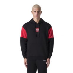 Bluza męska Everlast Streetwear Hoodie. Czarne bluzy EVERLAST, m, bez wzorów, bez kaptura. Za 189.99 zł.