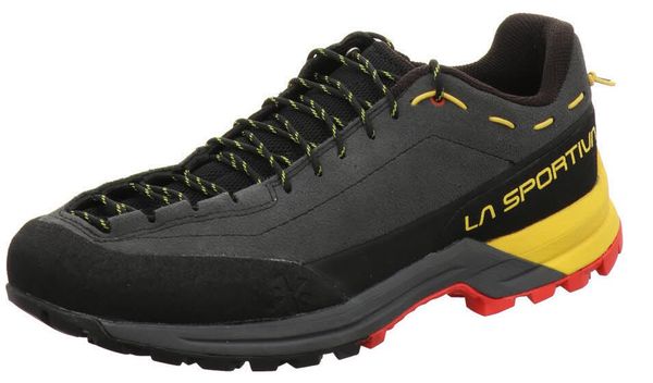Buty podejściowe męskie La Sportiva Tx Guide Leather. Czarne buty turystyczne La Sportiva, bez wzorów, z gumy, bez zapięcia, trekkingowe. Za 758.99 zł.