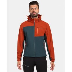 Męska kurtka softshell Kilpi ONTAVIO-M. Zielone kurtki softshell Kilpi, m, bez wzorów, z softshellu, bez kaptura. Za 422.05 zł.
