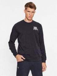 Under Armour Bluza Ua Rival Terry Graphic Crew 1379764 Czarny Loose Fit. Czarne bluzy Under Armour, m, bez wzorów, z bawełny, bez kaptura. Za 129.99 zł.