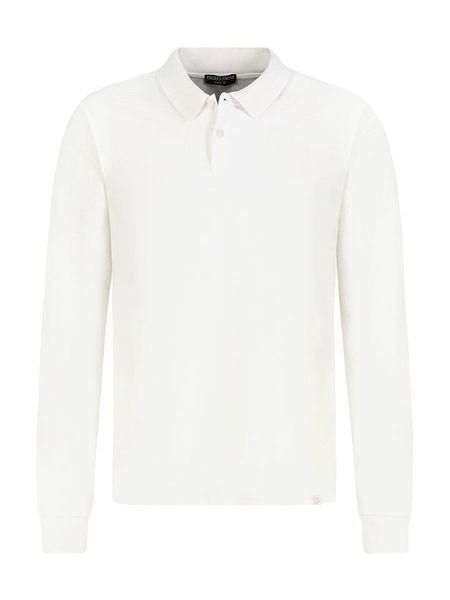 Eight2Nine Koszulka polo w kolorze białym rozmiar: L. Białe koszulki polo Eight2Nine, l, bez wzorów, z bawełny, bez kołnierzyka, bez ramiączek. Za 96.83 zł.