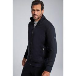 Męska Bluza dresowa stójka do 8XL. Czarne bluzy JAY-PI, m, bez wzorów, z bawełny, bez kaptura. Za 279.99 zł.