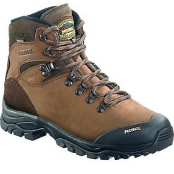 Buty trekkingowe Meindl Kansas GTX. Brązowe buty turystyczne MEINDL, bez wzorów, z gore-texu, bez zapięcia, trekkingowe, gore-tex. Za 990.00 zł.