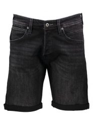 Jack & Jones Szorty dżinsowe "Rick" w kolorze czarnym rozmiar: XL. Czarne szorty Jack & Jones, xl, z aplikacjami, z jeansu, klasyczne. Za 109.26 zł.