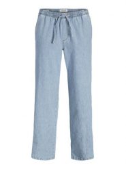 Jack&Jones Spodnie materiałowe Bill 12270255 Niebieski Relaxed Fit. Niebieskie spodnie materiałowe Jack&Jones, m, bez wzorów, z bawełny. Za 139.99 zł.