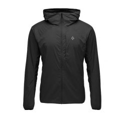 Kurtka Przejściowa Męska Black Diamond Alpine Start Hoody. Czarne kurtki Black Diamond, m, bez wzorów, bez kaptura. Za 519.99 zł.