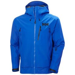 Kurtka turystyczna Helly Hansen Odin 9 Worlds 3.0. Niebieskie kurtki Helly Hansen, m, bez wzorów, bez kaptura. Za 2,027.00 zł.