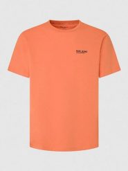 Pepe Jeans Koszulka w kolorze pomarańczowym rozmiar: XL. Pomarańczowe bezrękawniki Pepe Jeans, xl, bez wzorów, z bawełny, bez kołnierzyka, bez ramiączek. Za 79.45 zł.