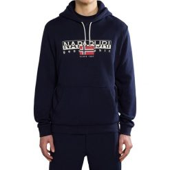 Bluza męska Napapijri B-Aylmer H. Niebieskie bluzy Napapijri, l, bez wzorów, bez kaptura. Za 279.99 zł.