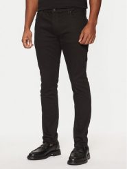 HUGO Jeansy 50522145 Czarny Extra Slim Fit. Czarne jeansy Hugo, m. Za 379.99 zł.