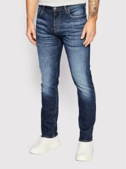 Guess Jeansy Angeles M2YAN2 D4Q41 Granatowy Slim Fit. Niebieskie jeansy Guess, m. Za 435.00 zł.