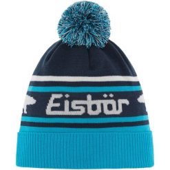 Czapka Eisbar Chani OS Pompon MÜ. Niebieskie czapki zimowe Eisbar, bez wzorów. Za 279.99 zł.