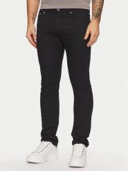 KARL LAGERFELD Jeansy 265842 551861 Czarny Slim Fit. Czarne jeansy KARL LAGERFELD, m. Za 419.99 zł.