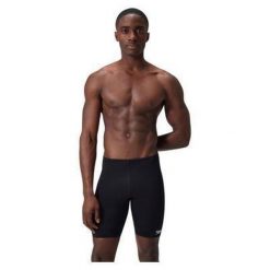 Spodenki kąpielówki męskie Speedo Eco End. Czarne kąpielówki Speedo, m, bez wzorów, z poliesteru, sportowe. Za 179.95 zł.