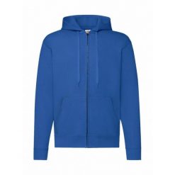 Męska Klasyczna Bluza Z Kapturem. Niebieskie bluzy z kapturem Fruit of the Loom, m, bez wzorów, z kapturem. Za 80.99 zł.