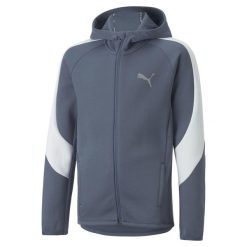 Puma Bluza Evostripe Fz 67006818. Niebieskie bluzy Puma, bez wzorów, bez kaptura. Za 151.99 zł.