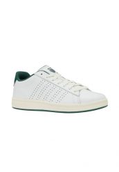 Buty K-Swiss COURT BASE II (04411-108-M). Białe buty turystyczne K-SWISS, bez wzorów, ze skóry, bez zapięcia, na fitness i siłownię. Za 159.00 zł.