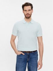 United Colors Of Benetton Polo 3089J3179 Niebieski Regular Fit. Niebieskie koszulki polo United Colors Of Benetton, m, bez wzorów, z bawełny, bez kołnierzyka, bez ramiączek. Za 109.99 zł.