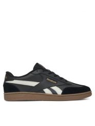 Reebok Sneakersy FORTE LOUNGER AR30252MBCY Czarny. Czarne buty sportowe casual Reebok, bez wzorów, z materiału, bez zapięcia. Za 259.99 zł.