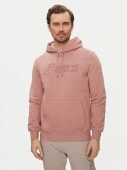 Asics Bluza Oth 2031E187 Czerwony Regular Fit. Czerwone bluzy ASICS, l, bez wzorów, z bawełny, bez kaptura. Za 209.99 zł.