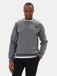 The North Face Bluza Simple Dome NF0A89FB Szary Regular Fit. Szare bluzy The North Face, l, bez wzorów, z bawełny, bez kaptura. Za 249.99 zł.