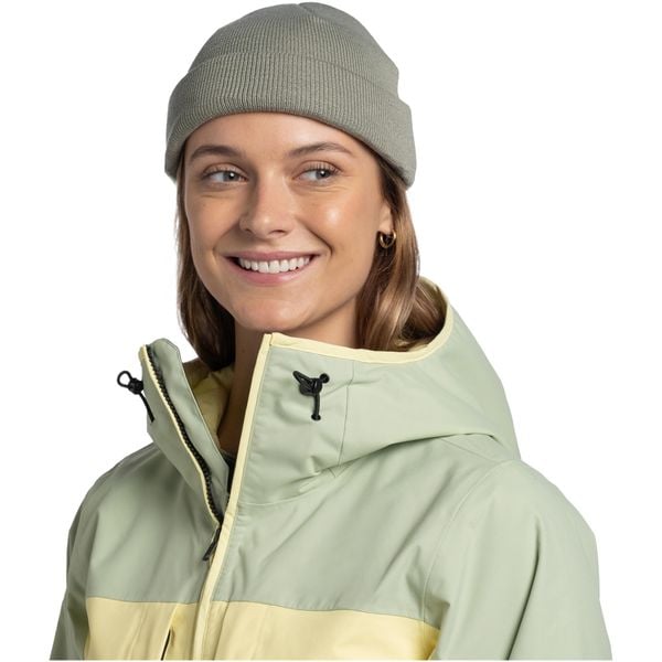 Czapka BUFF KNITTED BEANIE LILON FISHERMAN. Zielone czapki zimowe Buff, bez wzorów. W wyprzedaży za 77.94 zł.