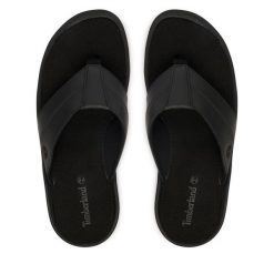 Japonki Timberland. Czarne japonki Timberland, bez wzorów. Za 269.99 zł.